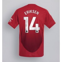 Manchester United Christian Eriksen #14 Fußballbekleidung Heimtrikot 2024-25 Kurzarm